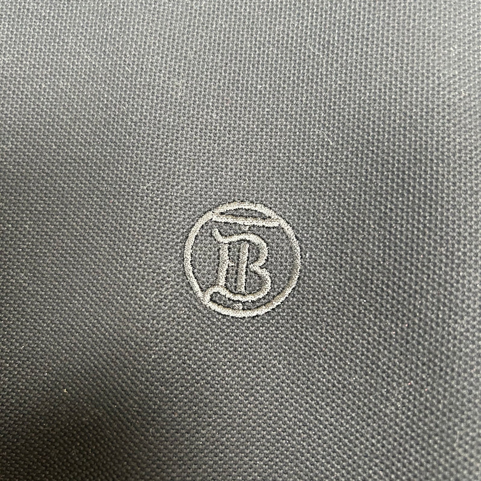 Burberry 'TB' Logo Black Shirt Size M