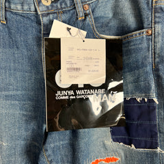 Junya Watanabe Patchwork Slim Fit Jeans Size 34