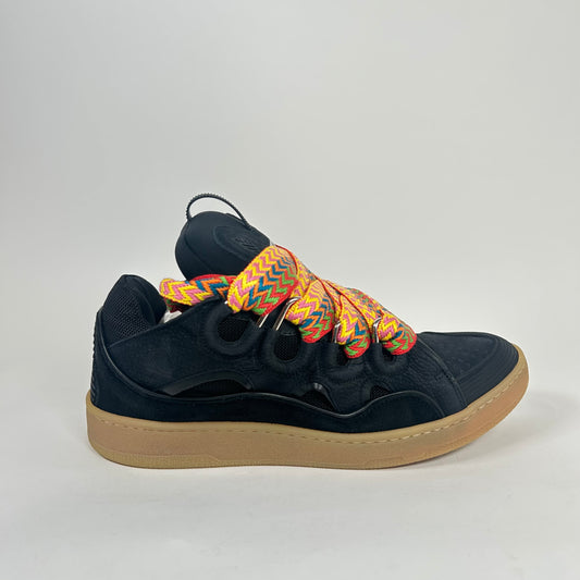 Lanvin Black Curb Sneaker Size 45