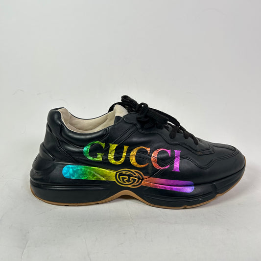 Gucci Iridescent Logo Rhyton Sneaker