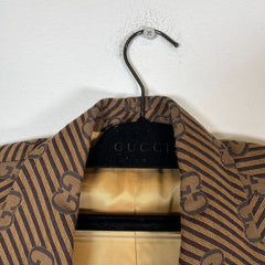 Gucci Diagonal GG Monogram Brown Suit Set