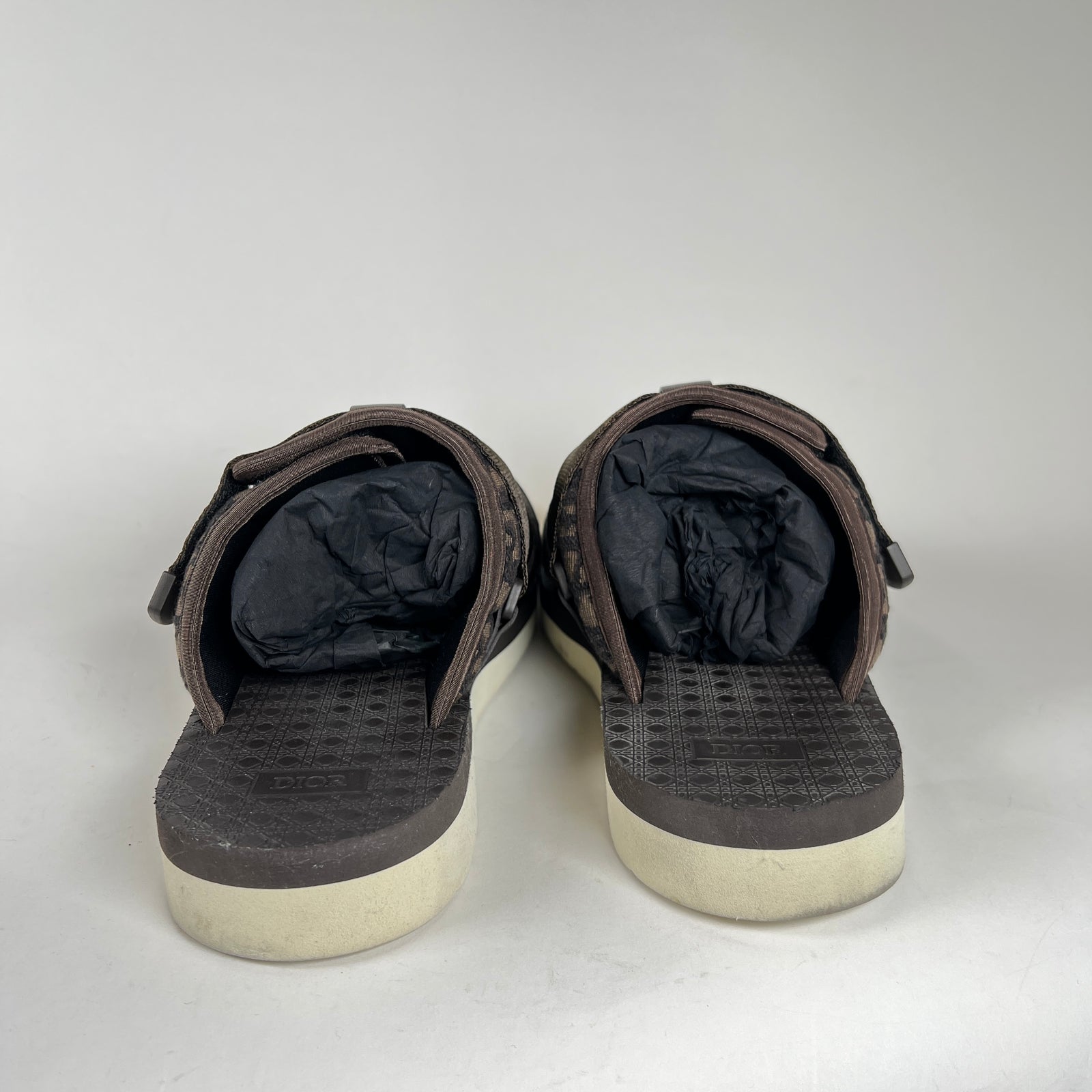 Dior Brown Alpha Sandal Size 46