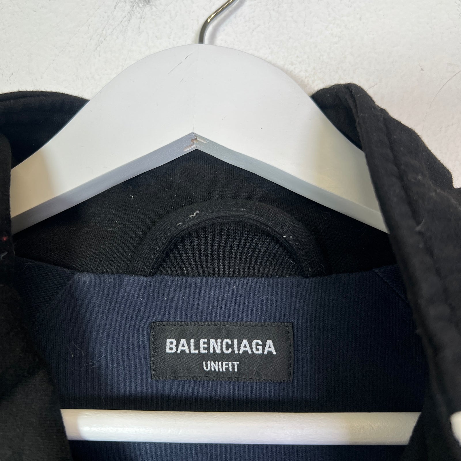 Balenciaga Black 3B Sports Icon Track Jacket Size 2