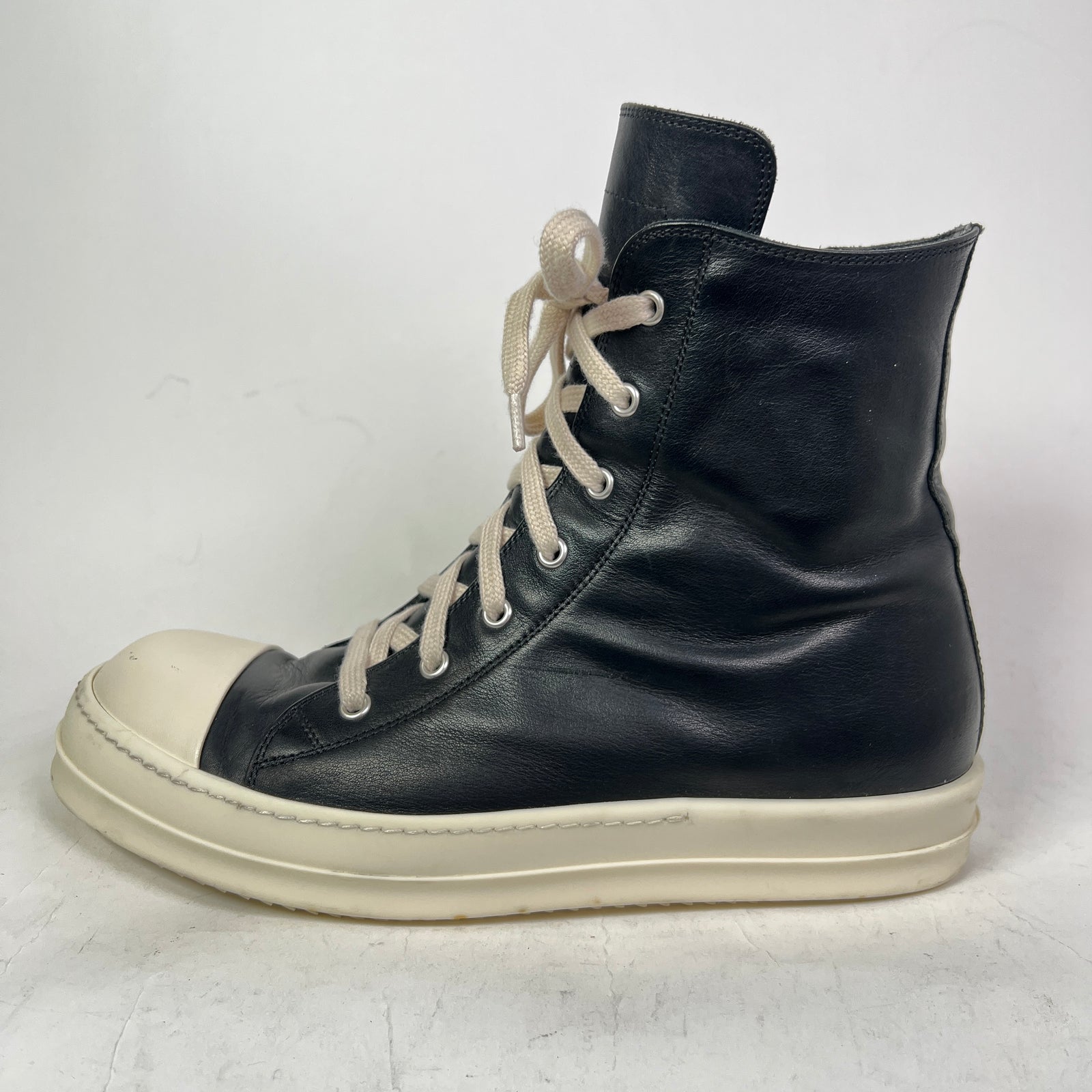 Rick Owens Mainline Leather High-Top Ramones