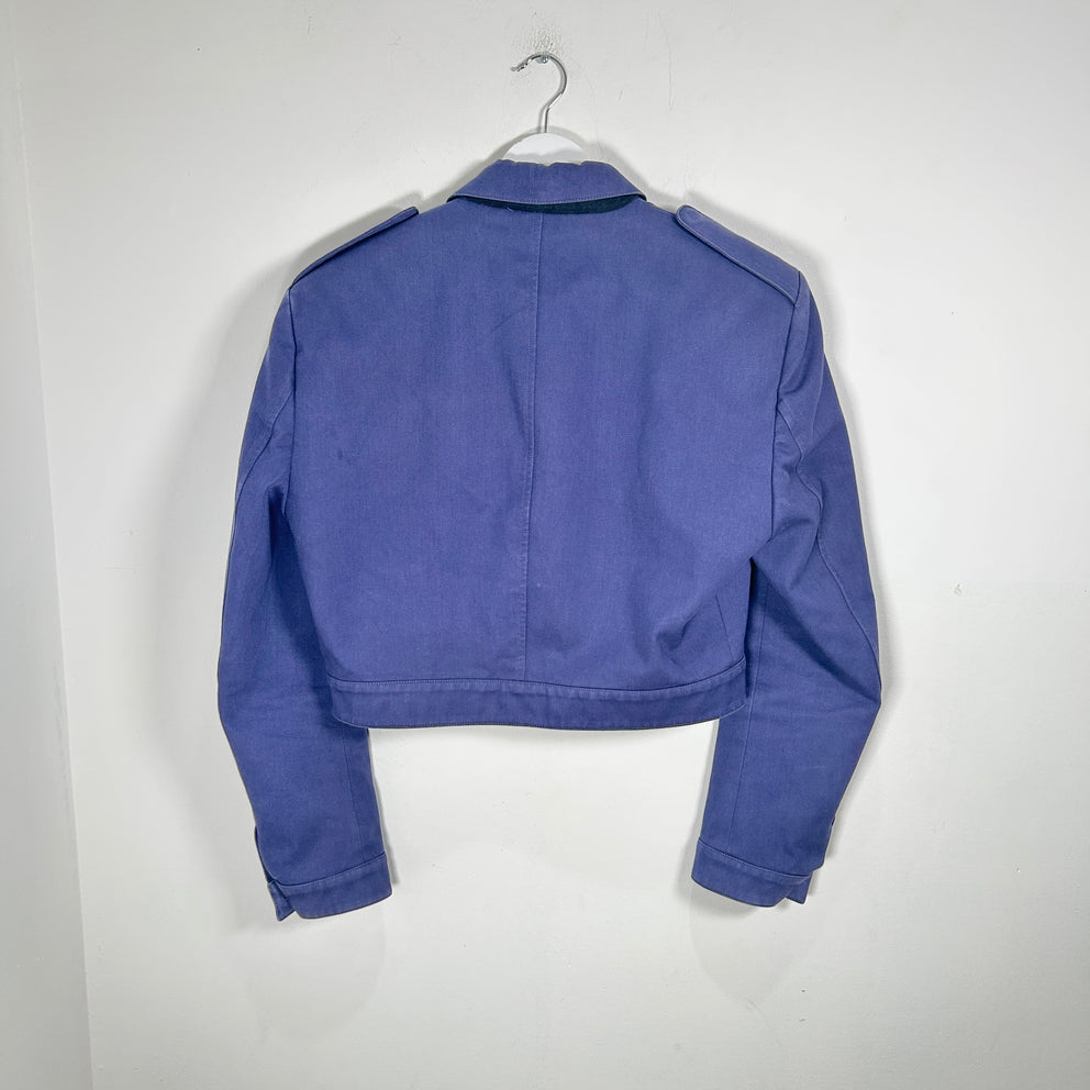 Balenciaga SS17 'Eisenhower' Cropped Military Jacket Size S