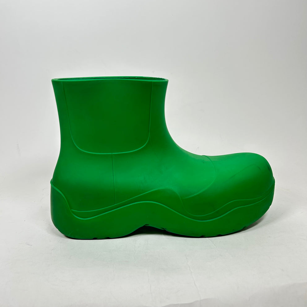 Bottega Veneta Green Puddle Boots Size 44