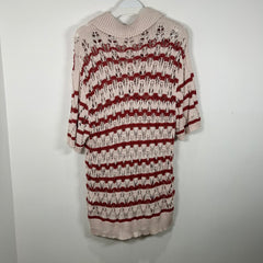 Our Legacy Striped Knit Polo Shirt Size L