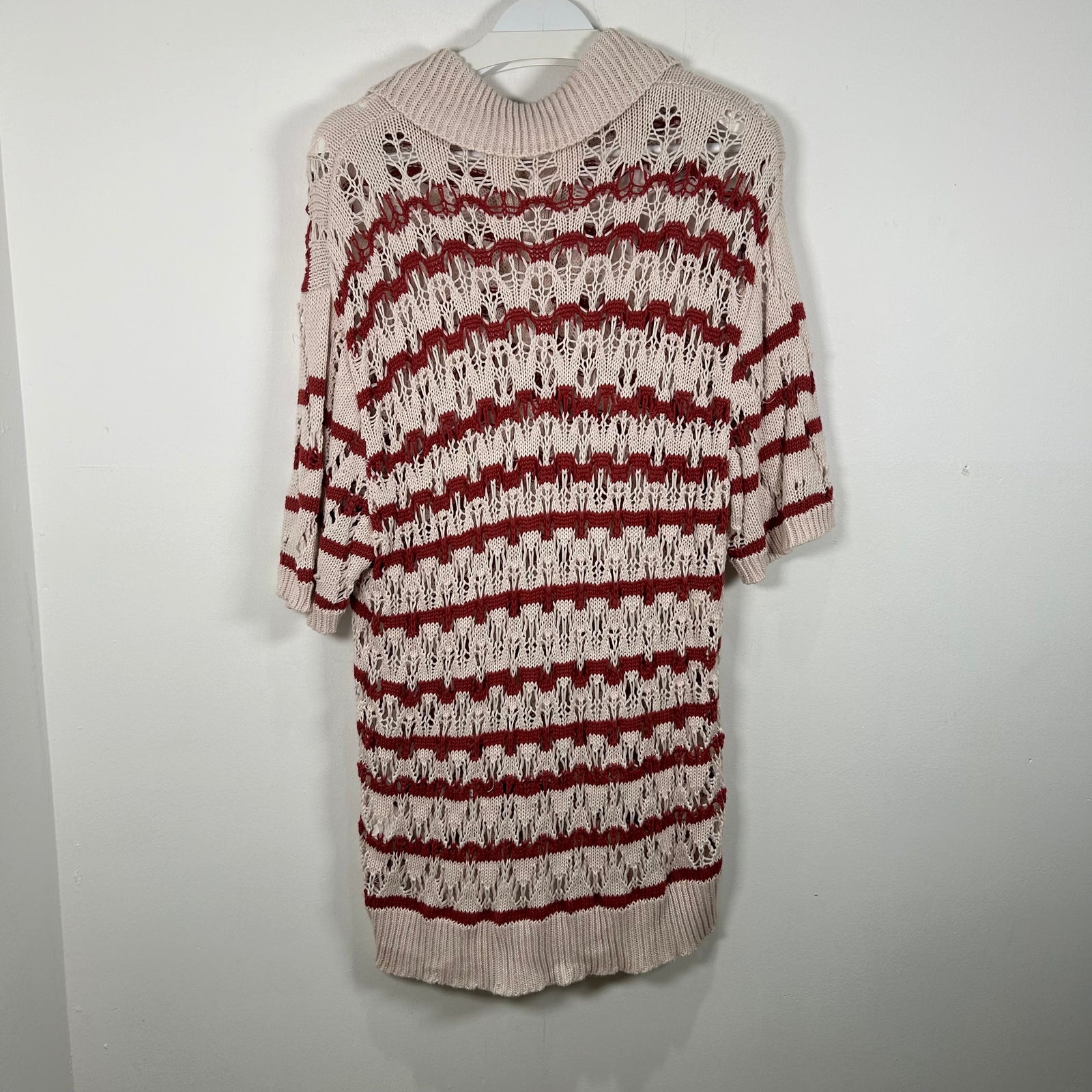 Our Legacy Striped Knit Polo Shirt Size L