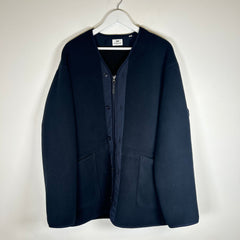 Engineered Garments x Uniqlo Navy Fleece Zip-Up Jacket Size L