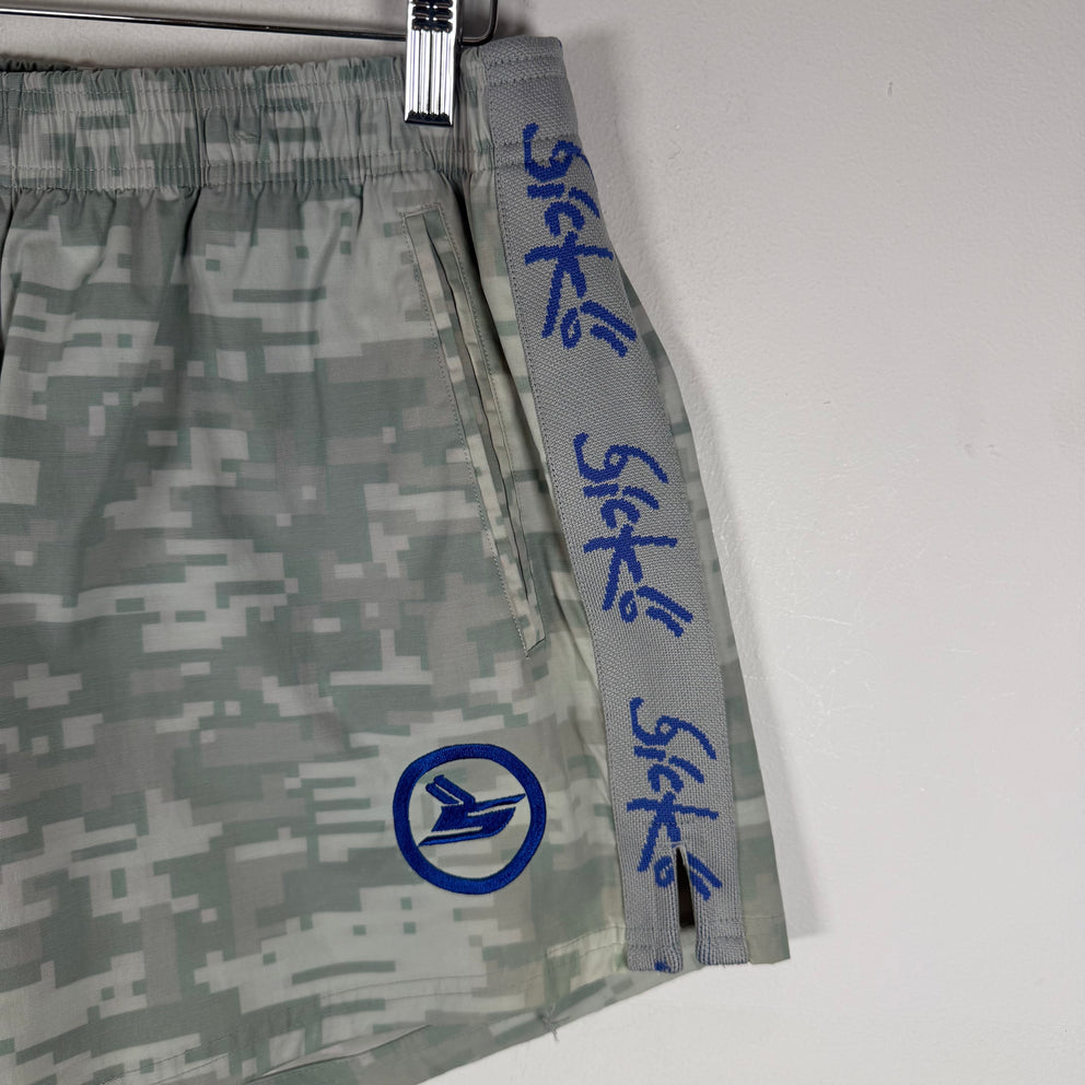 Sicko 'S' Patch Logo Swim-Shorts