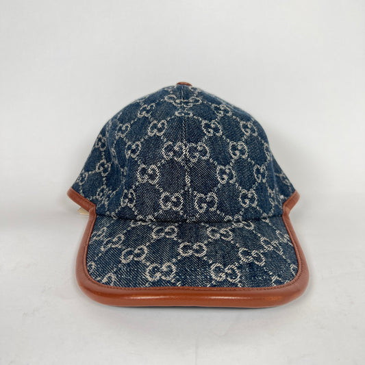 Gucci GG Denim Baseball Cap
