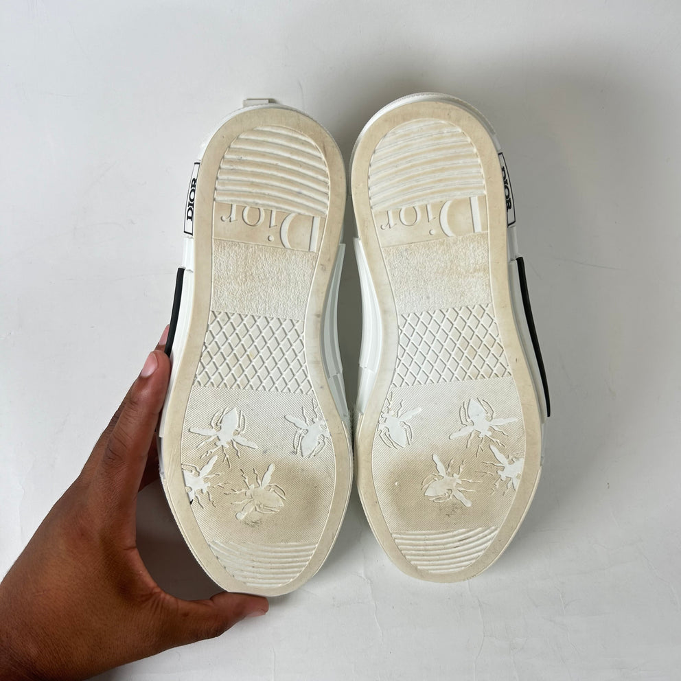 Dior B23 White High Top Sneakers Size 37