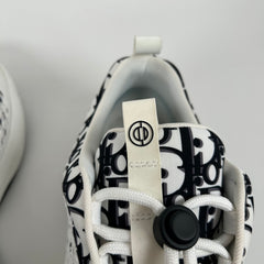 Dior B24 White And Black Monogrom Oblique Cannage Size 45