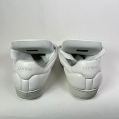 Lanvin Triple White XL Curb Sneaker Size 46
