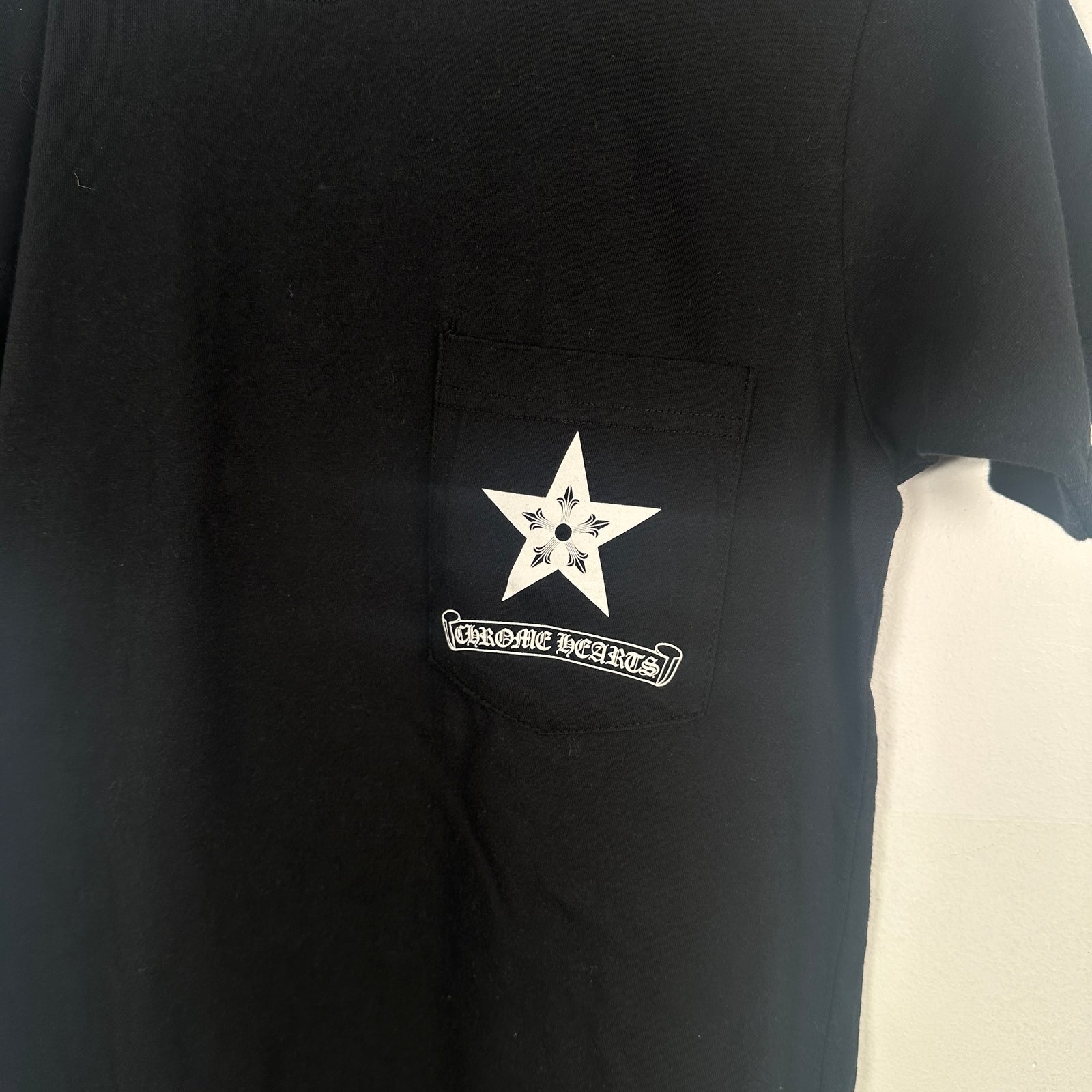 Chrome Hearts Black 'Oval Star' Graphic T-Shirt Size S
