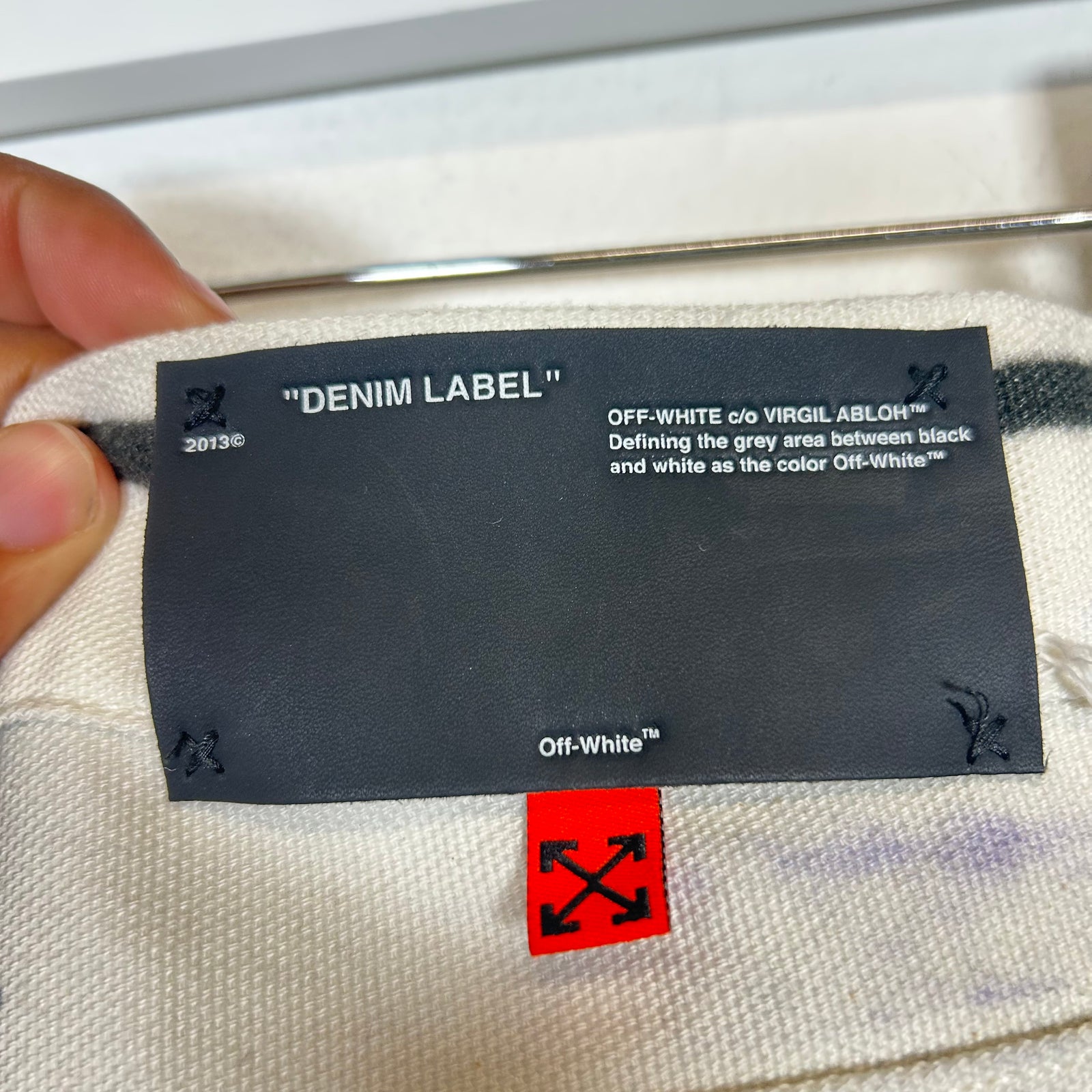 Off-White x Futura White Spray Paint Carpenter Pants Size 38