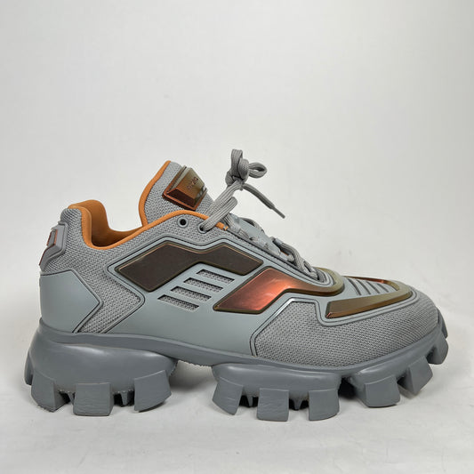 Prada Grey/Bronze Cloudbust Thunder Sneaker Size 9.5