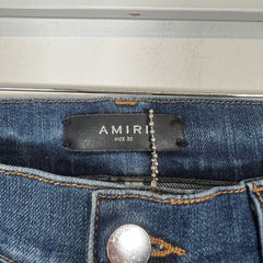 Amiri Blue Indigo MX1 Jeans Sz 32