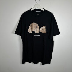 Palm Angels Kill The Bear Black T-Shirt Size 2XL
