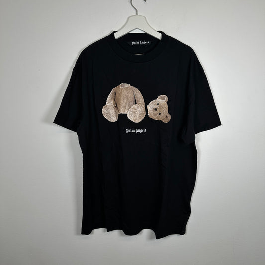 Palm Angels Kill The Bear Black T-Shirt Size 2XL