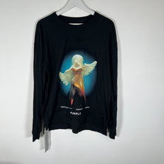 Purple Longsleeve Graphic T-Shirt Size S
