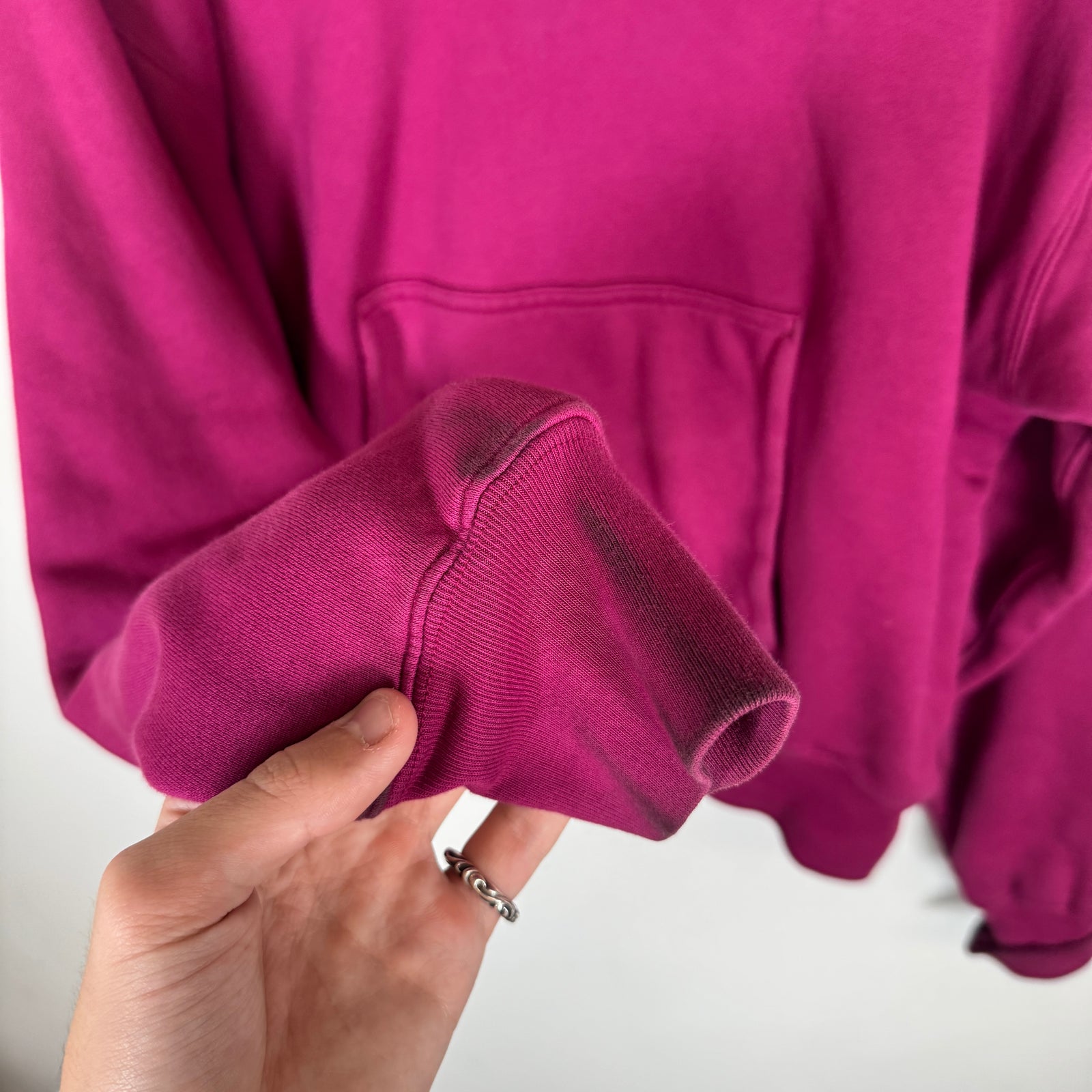 YZY Gap Magenta Hoodie Size M