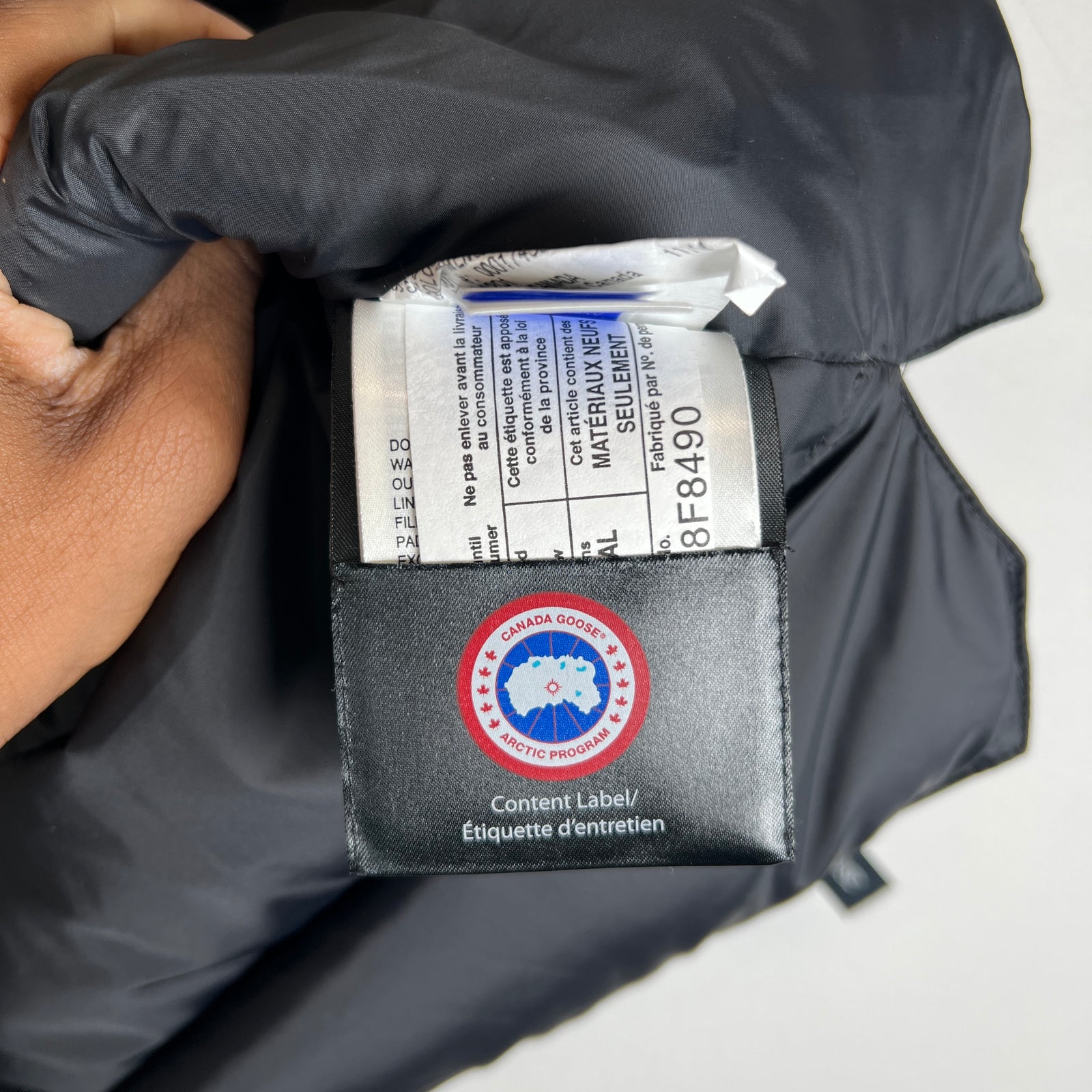 Canada Goose Black Women's Down Vest Size M