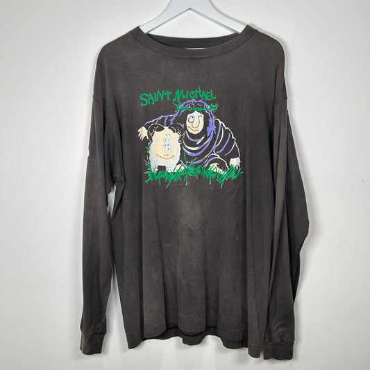 Saint Michael Sheep Graphic Longsleeve Size L