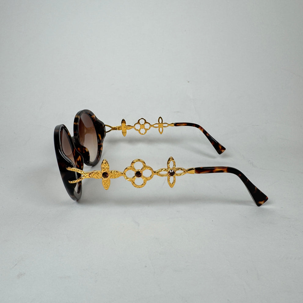 Louis Vuitton Tortoise Shell Acetate Sunglasses