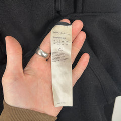 Rick Owens Black F/W20 'Performa' Wool Button-Up Shirt Size XL