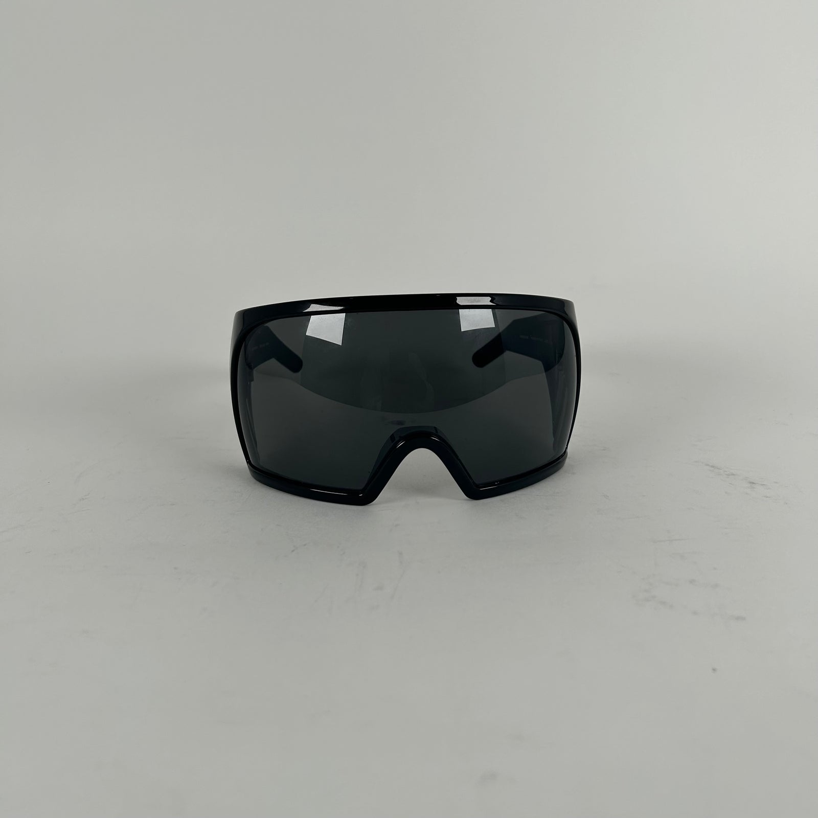 Rick Owens Black 'Kriester' Sunglasses