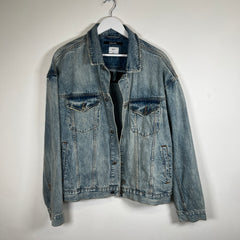 Ksubi Lightwash Denim Jacket Size XXL