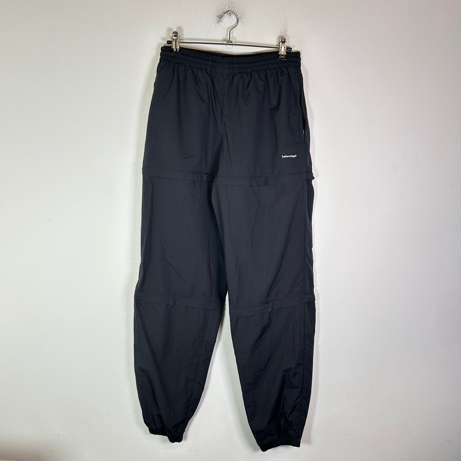 Balenciaga Zipper Convertible Track Pants