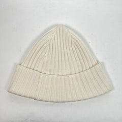 Chrome Hearts White Plus Cross Cashmere Beanie