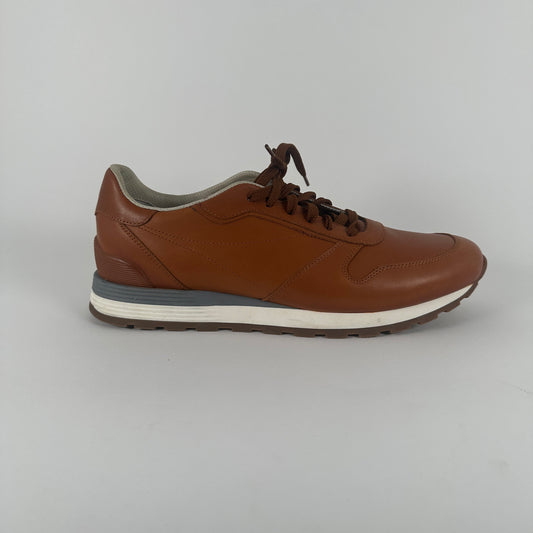 Brunello Cucinelli Brown Low Top Sneakers Size 42