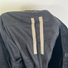 Rick Owens Drkshdw Corduroy Tyrone Cut Pants Size 34