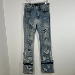 Who Decide War Distressed Jeans Size 28
