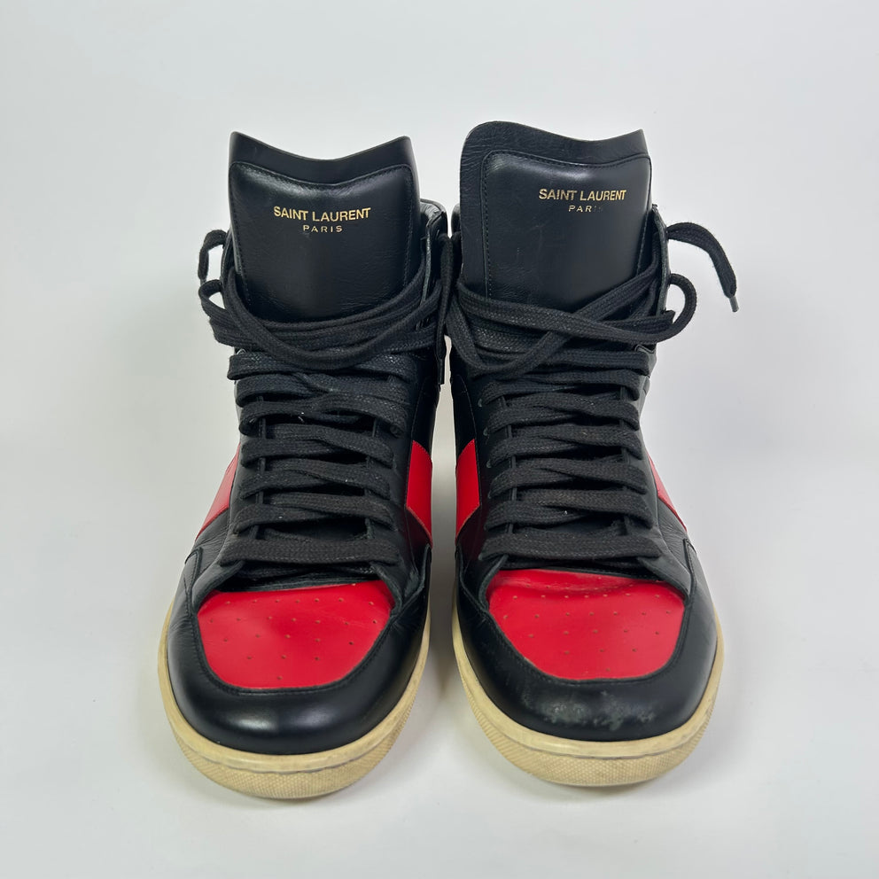 Saint Laurent SL/10H High-Top Sneakers