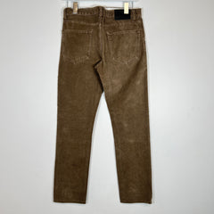 Undercover Uniqlo Brown Slim Corduroy Pants Size 28