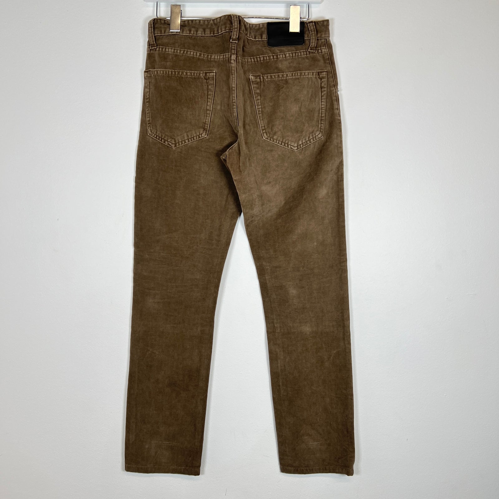 Undercover Uniqlo Brown Slim Corduroy Pants Size 28
