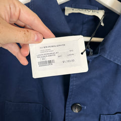 Lanvin Classic Pocket Logo Chore Jacket Size L