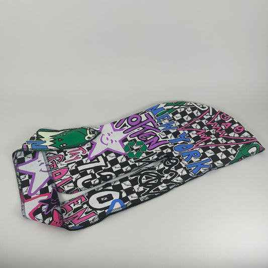 Matty Boy x Asspizza 99 Eyes NYC Pop-Up Graphic Durag