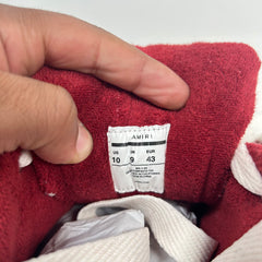 Amiri White/Red MA-1 Sneaker Size 43
