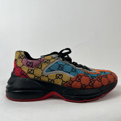 Gucci Rython Multi Color GG Canvas Size 10