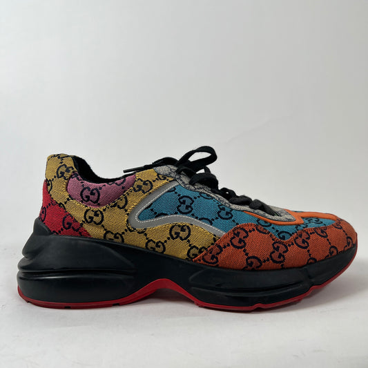 Gucci Rython Multi Color GG Canvas Size 10