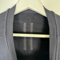 Rick Owens Navy Felpa Crewneck Size M
