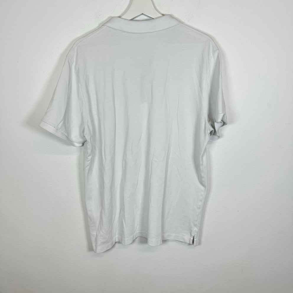 Burberry White Polo Shirt Size XXL