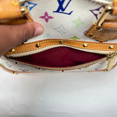 Louis Vuitton x Murakami White/Multicolor Monogram Alma Bag