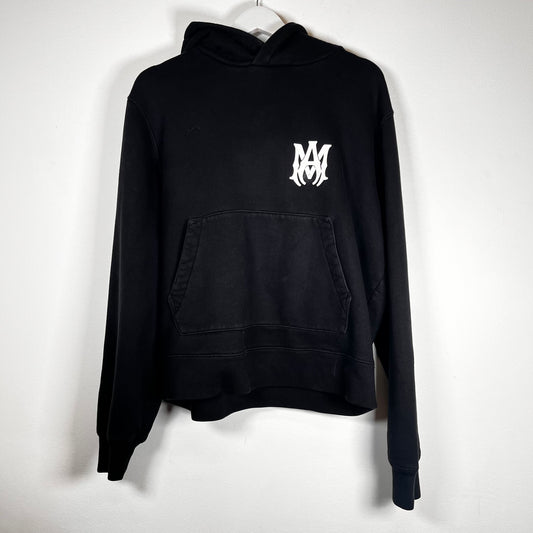 Amiri Black MA Core Hoodie Size M