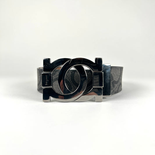 Ferragamo Buckle Belt Size 32